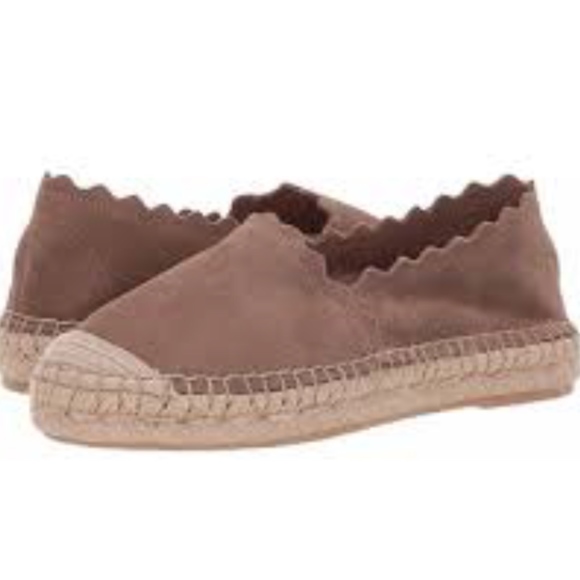 NEW Steve Madden Leather Suede Espadrille Flat Comfort - Picture 1 of 4